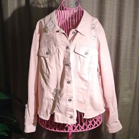 NWT Jessica Simpson Rose Smoke Pixie Jacket - Picture 1 of 10
